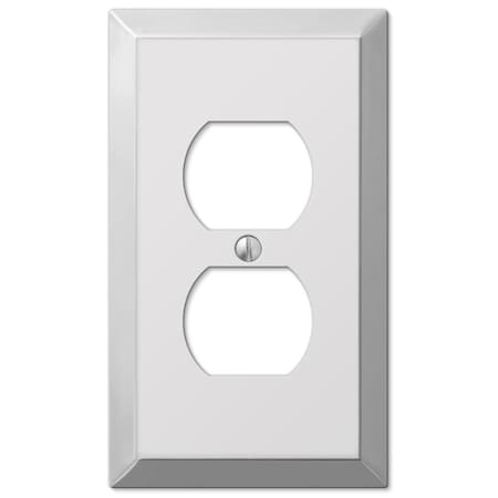 Wormhole 1 Duplex Polished Chrome Wallplate WO3303074